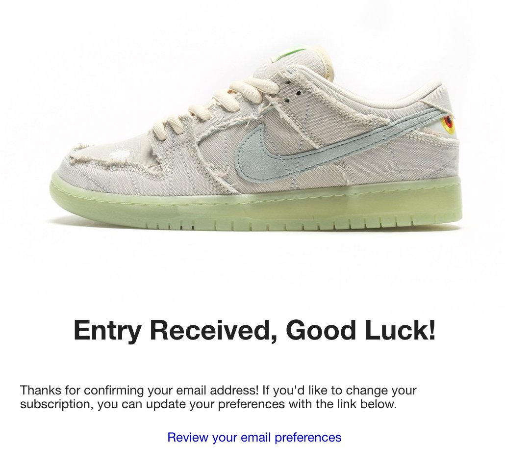 SOLELINKS's tweet photo. GOOD LUCK🤞🤞 https://t.co/9BjJyAuqs8