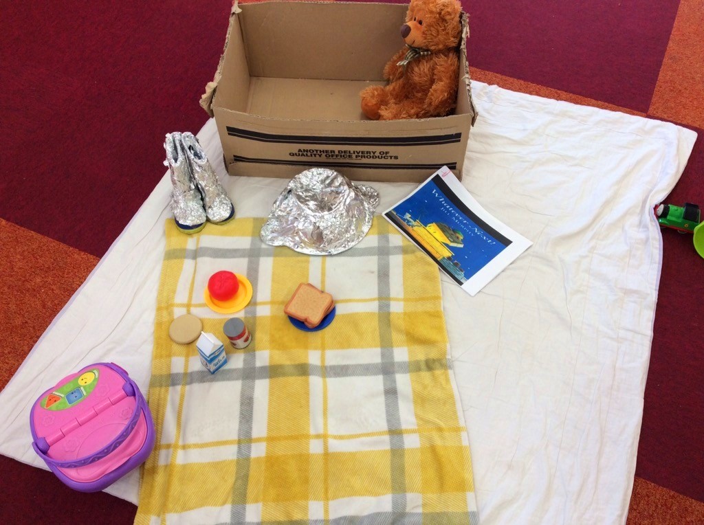 Bricknell have loved learning about the book called Whatever Next and did some role play based on the story. They have made a giant and have been comparing their height to the giants height.