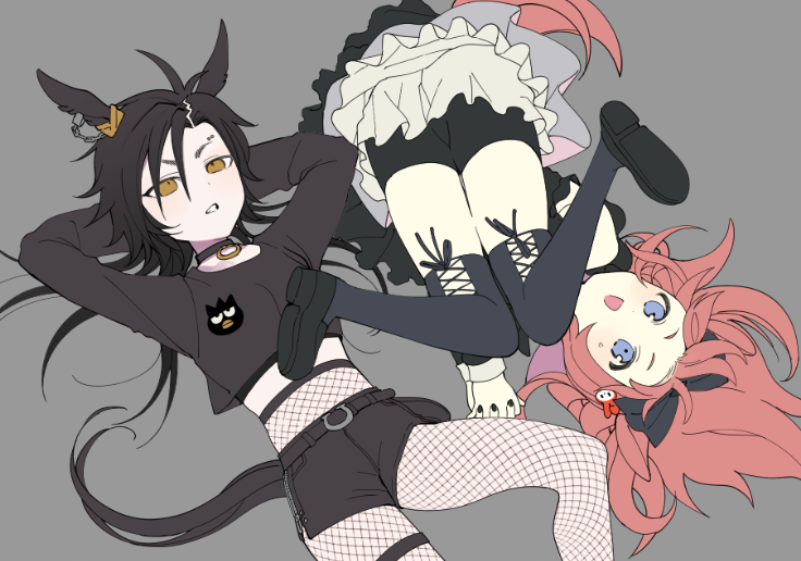 一回シャとデジたん描きたかった ハチャメチャすぎ 