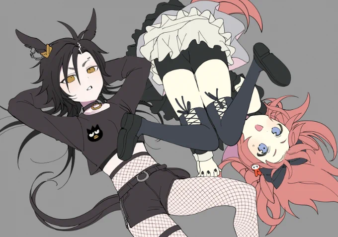 一回シャとデジたん描きたかった ハチャメチャすぎ 