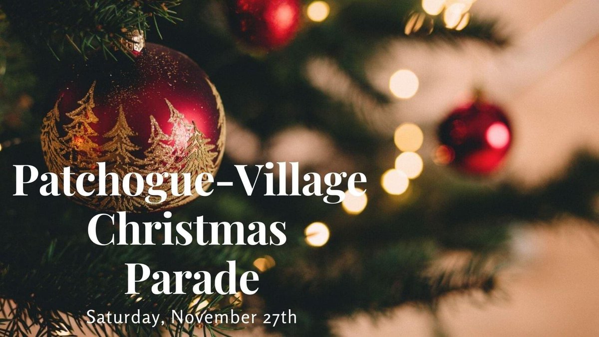 SAVE.  THE.  DATE.

We are SO excited to learn that the Annual Patchogue Christmas Parade will be happening this year!  SAVE THE DATE RAIDERS!  We will once again be marching in the parade and joining in the holiday cheer!

Details to follow!