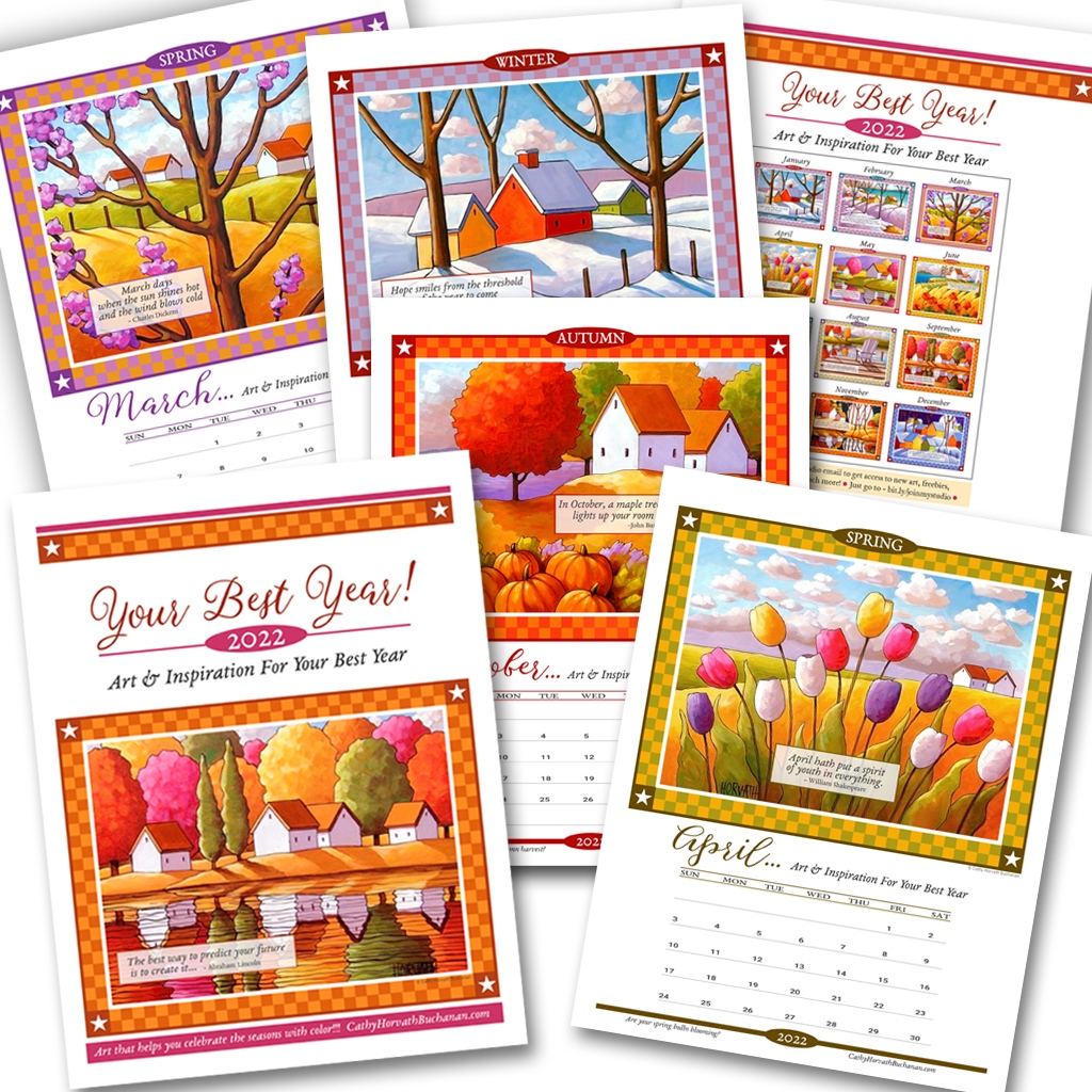 soloworkstudio's tweet photo. The 2022 calendar is here! Enjoy a new bright colorful artwork every month! Perfect for giving and for keeping 
https://t.co/sDSVIOvWIM 
#artcalendar #2022calendar #reachyourgoals #settinggoals #goalsetting #goalplanning #yearlyplanner #reachinggoals #planningforsuccess https://t.co/DY0CyF3Dod