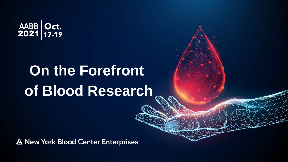 Comprehensive Cell Solutions,New York Blood Center tweet media