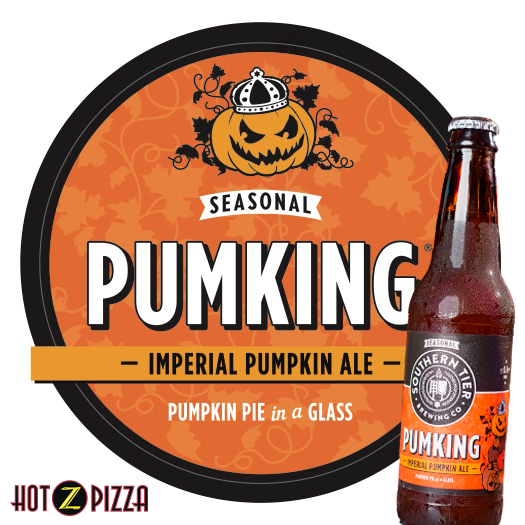 HotZpizza's tweet photo. There's only one way we know how to celebrate #NationalPumpkinDay ... 🎃🍻 https://t.co/39VJH07X5x