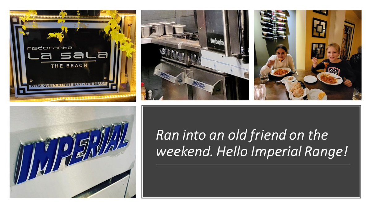 Permul_ltd's tweet photo. Ran into an old friend on the weekend.
Good to see a workhorse like the Imperial Range in Action!
#imperialcooking #restaurants #chefs #commercialkitchenequipment #comericalkitchens #chefs #candianwholesaler #canadiandistributor #permul #mafsi #italianfood https://t.co/PSc5ED7F3x