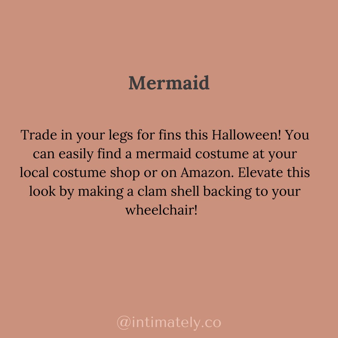 LiberareCo's tweet photo. Halloween is right around the corner!🎃If you haven’t decided what you want to dress as, swipe to read some of our costumes ideas that are adaptive to wheelchairs!
#AccessibleHalloween #DisabledButNotReally https://t.co/2KvHk2iNY6