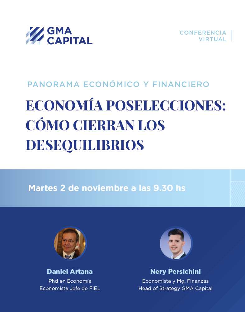 💻 Conferencia Virtual - Economía poselecciones: Cómo cierran los desequilibrios
📊 Panorama económico con <a href="/ArtanaDaniel/">Daniel Artana</a>
📆 Martes 02/11 - 9.30 hs
🔗 Invitación para Zoom: us02web.zoom.us/webinar/regist…