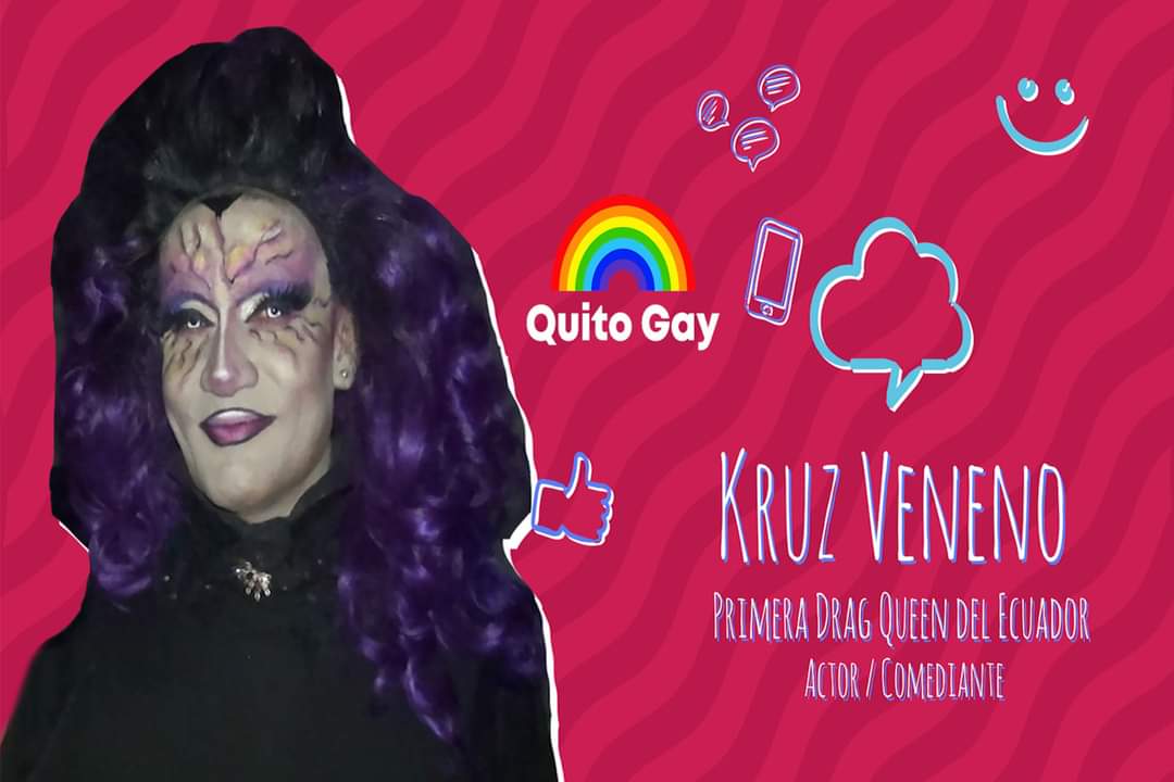PRÓXIMAMENTE| Kruz Veneno, Primera Drag Queen del Ecuador,en una corta entrevista de lo que fue "DRAGULA MONSTER".

Mira la entrevista este miércoles 26 de Octubre en nuestra página:
quitogay.net

#quitogay #gay #gayboy #gaylatino #gaypride #gayman #gaymen #gayguy #gay
