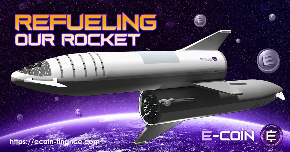 ronaldoguedess's tweet photo. $ECOIN is going to the moon ๐and now it's time to refuel our rocket's tank adding propellants in the space using our #QuickDisconnect panel. ๐ฅ
Could you help us @elonmusk? ๐๐
#EcoinFinance #SpaceX #SN20 #cryptocurrencies #CryptoNews #Crypto #bitcoin #BinanceSmartChain #QD https://t.co/3rzRR5rrD7