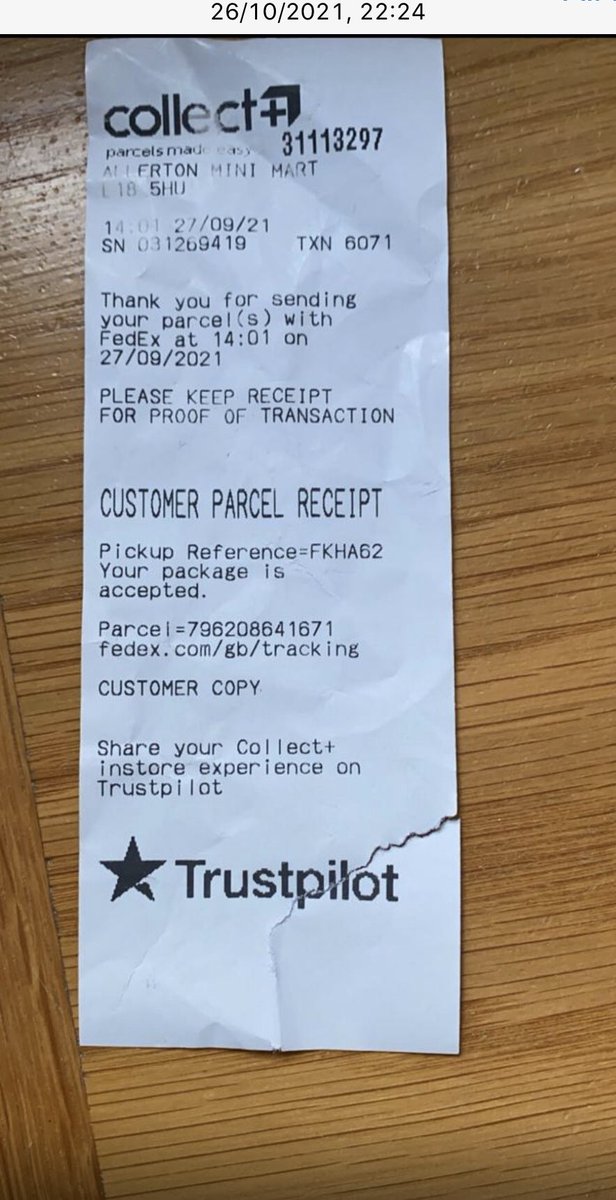 <a href="/UnderArmour/">Under Armour</a> can you please progress the below incident ? Item was returned 27/09 and not refunded. No confirmation email was sent when I ordered the item. Can you investigate please ?