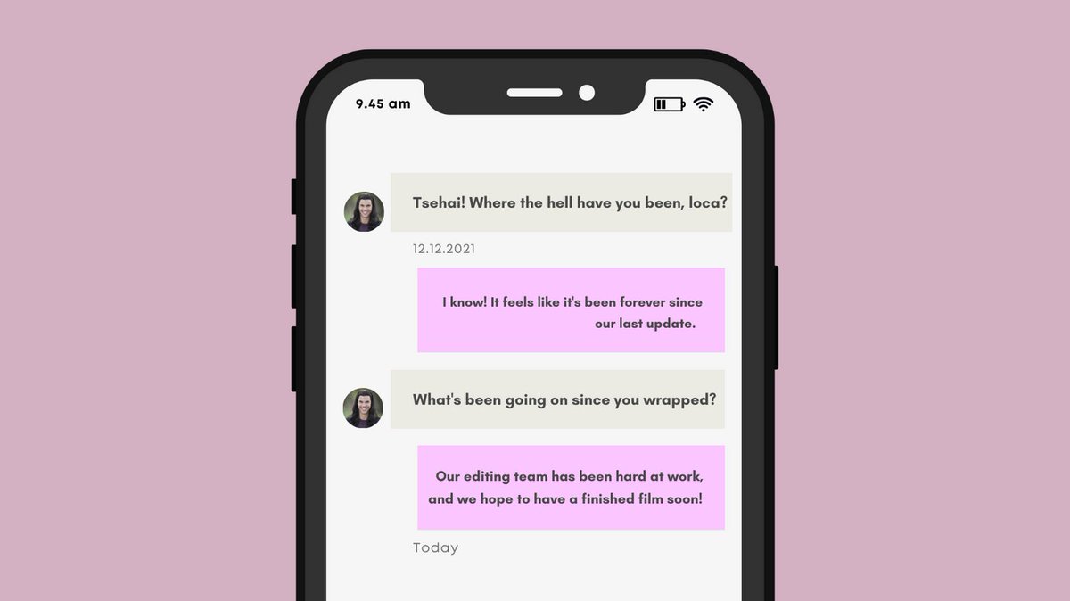 Long time no tweet! We're still deep in the editing process, but hope to start submitting to film festivals in 2022. 
#tsehaitheshort #independentfilm