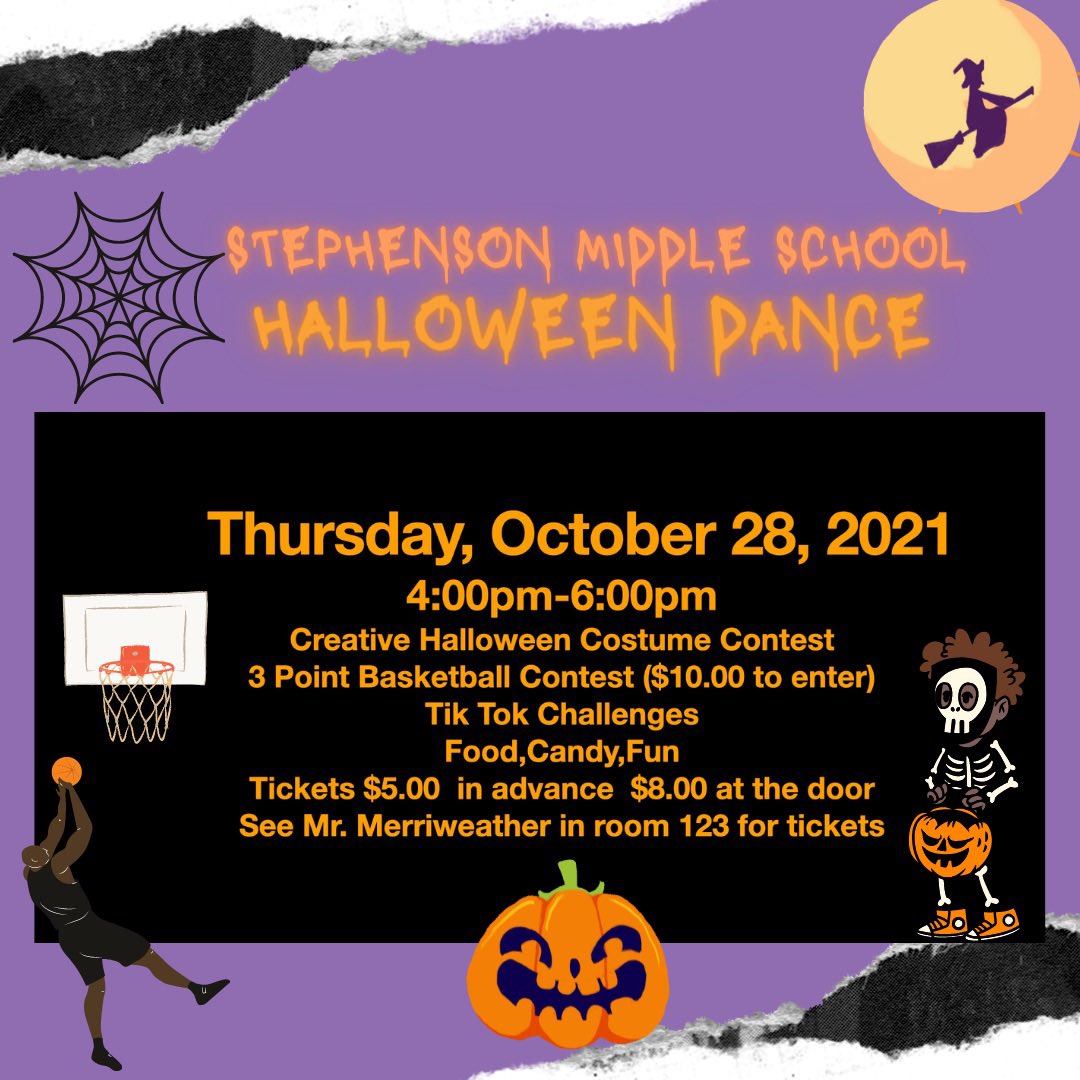 Michael Merriweather (@stemsms) on Twitter photo Stephenson Middle School TSA chapter presents their first Halloween Dance as a fundraiser to attend Fall Leadership <a href="/DCSD_SMS/">DSCD Stephenson Middle School</a> <a href="/DacostaDekalb/">Diijon DaCosta</a> <a href="/DeKalbSchools/">DeKalb Schools, GA</a> <a href="/GeorgiaCTAE/">Georgia CTAE</a> Stephenson Middle School TSA chapter presents their first Halloween Dance as a fundraiser to attend Fall Leadership <a href="/DCSD_SMS/">DSCD Stephenson Middle School</a> <a href="/DacostaDekalb/">Diijon DaCosta</a> <a href="/DeKalbSchools/">DeKalb Schools, GA</a> <a href="/GeorgiaCTAE/">Georgia CTAE</a>