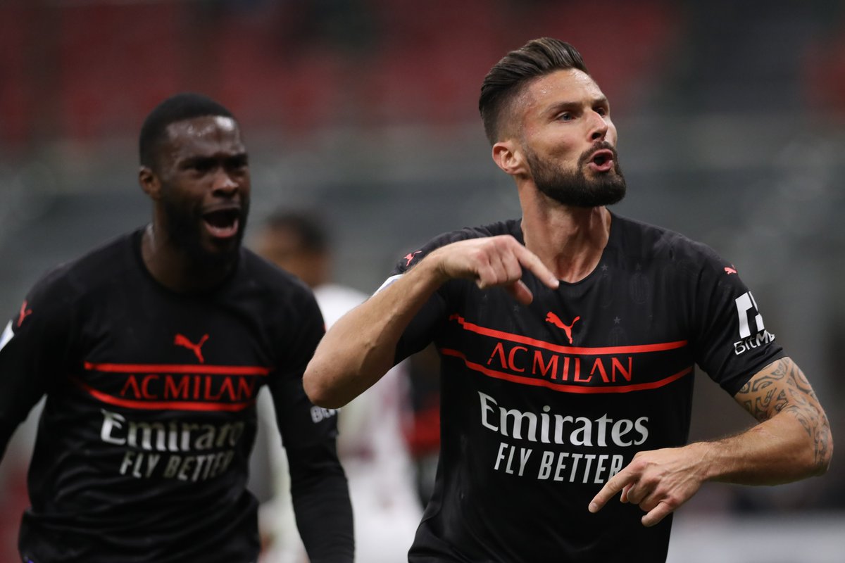 ChampionsLeague's tweet photo. Milan have won nine of their opening 10 Serie A games for the first time in 6⃣7⃣ years. 👏👏

#UCL https://t.co/eyalcwfoLM