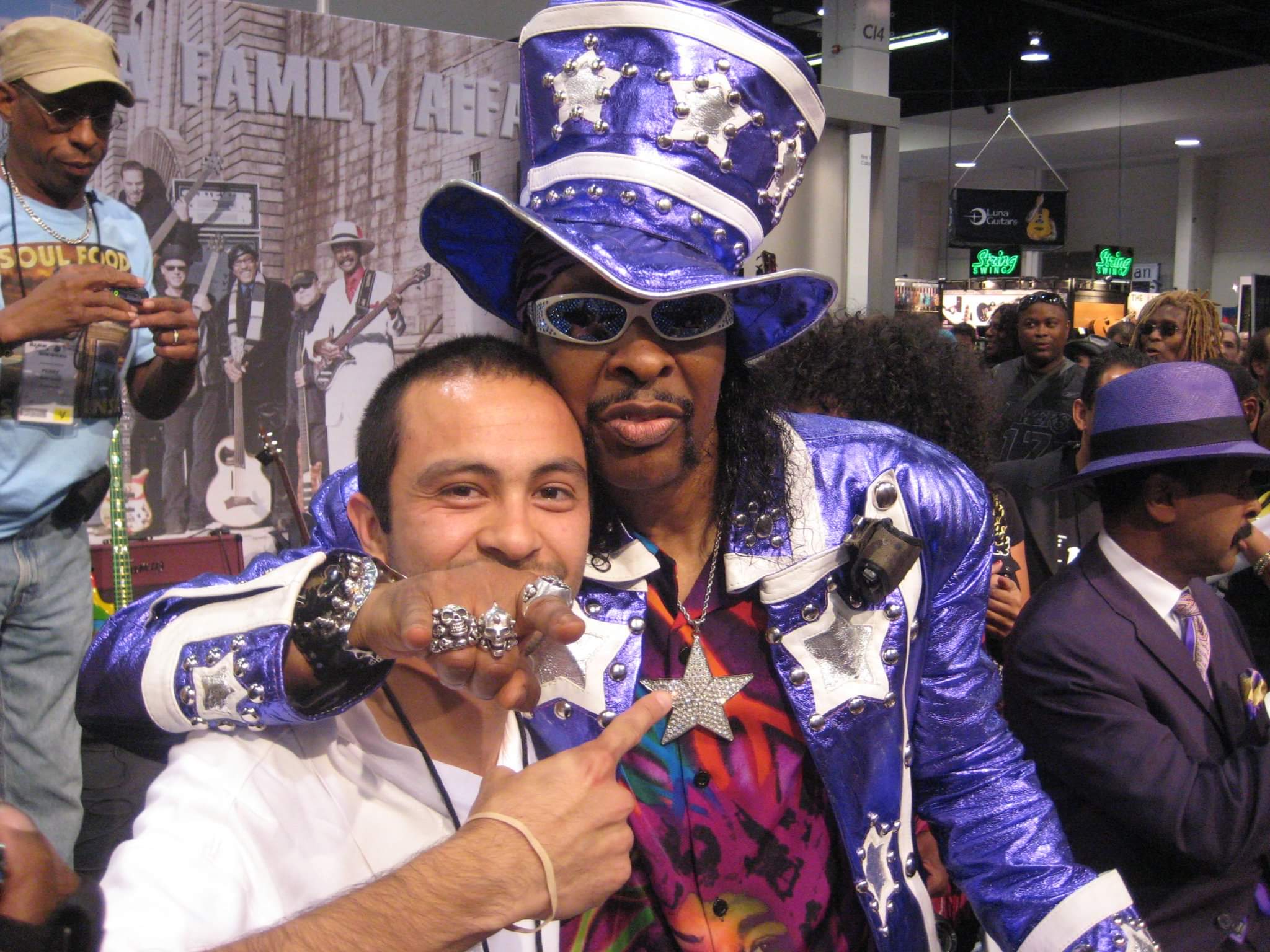 Happy Bday to the Funk
 Master Teacher, Great Times!!!
\"Bootsy\" Collins (October 26, 1951) 