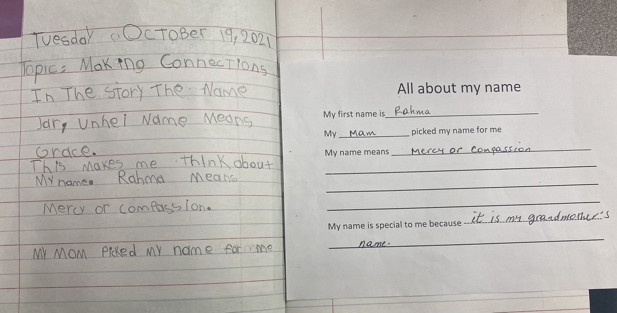 NandyPalmer's tweet photo. Thank you Daystrom PS for the visit. I enjoyed learning about students’ unique names. #identitymatters #identityaffirming #designinginstruction is about engaging students in their learning by using culturally relevant resources to increase interest and understanding. https://t.co/ypyfuQUYGO