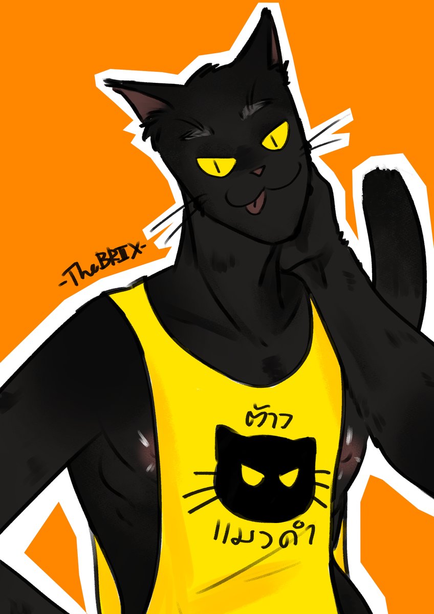thebriix_x's tweet photo. Day14 : Black Boy 😼🖤

#BRIIXoween2021
#inktober2021

#BlackCatDay https://t.co/4p0s2vD1R4