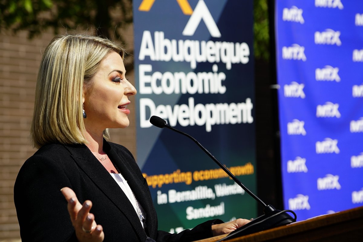 ABQEconDev's tweet photo. Happy first anniversary at AED to our fearless leader! Our friends at @ABQBizFirst wrote a great article, check it out: https://t.co/3HpVkFqVcN https://t.co/0MzxeUOK0O