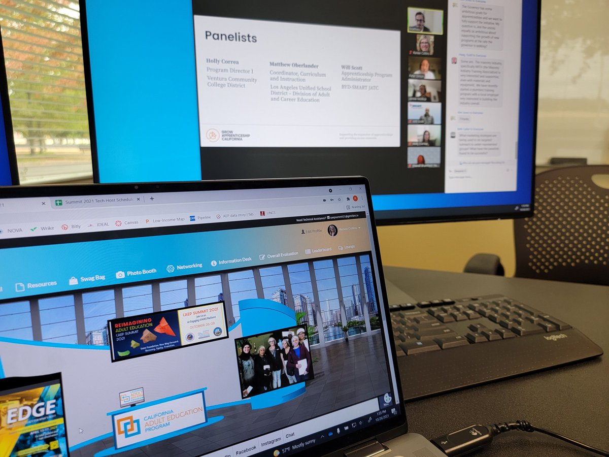 Advancing CA Adult Education model programs, Peer Learning Circles, and a new Apprenticeship Toolkit at #CAEP21 ...some innovative ways we're creating a new way forward. Recovery. Equity. Transition. #adultEDU