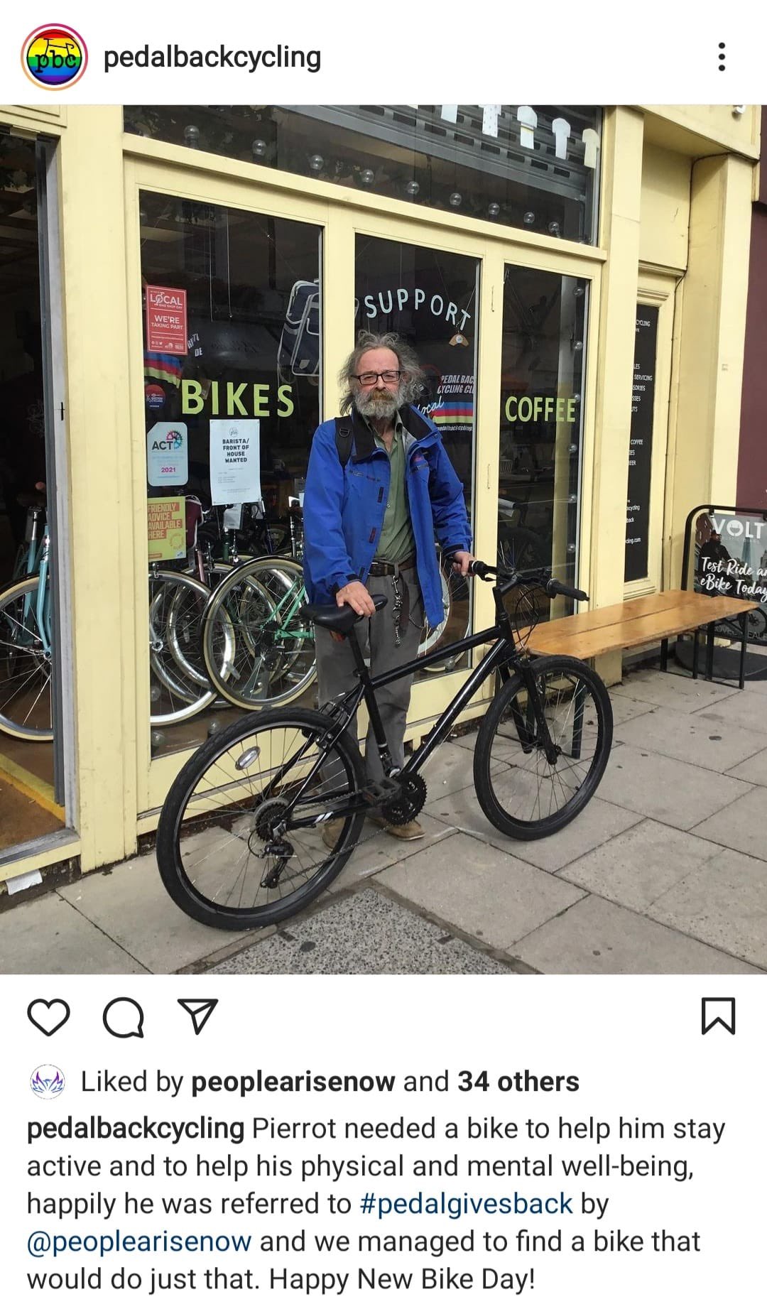 Pedal sale back cycling