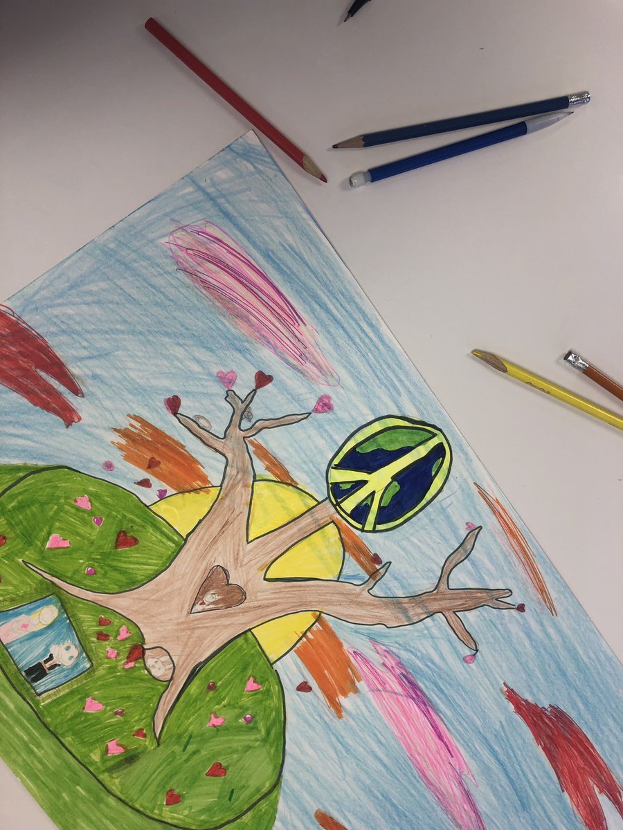 There has been so much creativity and thoughtfulness going on <a href="/HebbPatriots/">Hebbville Academy</a> as learners design ☮️ posters representing connectivity <a href="/lionsclubs/">Lions International</a> @SSRCE_NS <a href="/ArtGalleryNS/">Art Gallery of NS</a>