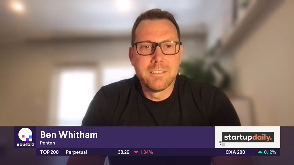 PentenCyber's tweet photo. Listen to @bjwhitham’s interview on @StartupDailyANZ as he discusses @PentenCyber’s recent investment, plans for the future, a new data theft product called HoneyTrace &amp; #AUCyberWeek2021 https://t.co/2mcos1u5sA https://t.co/SYLOAxm6SZ