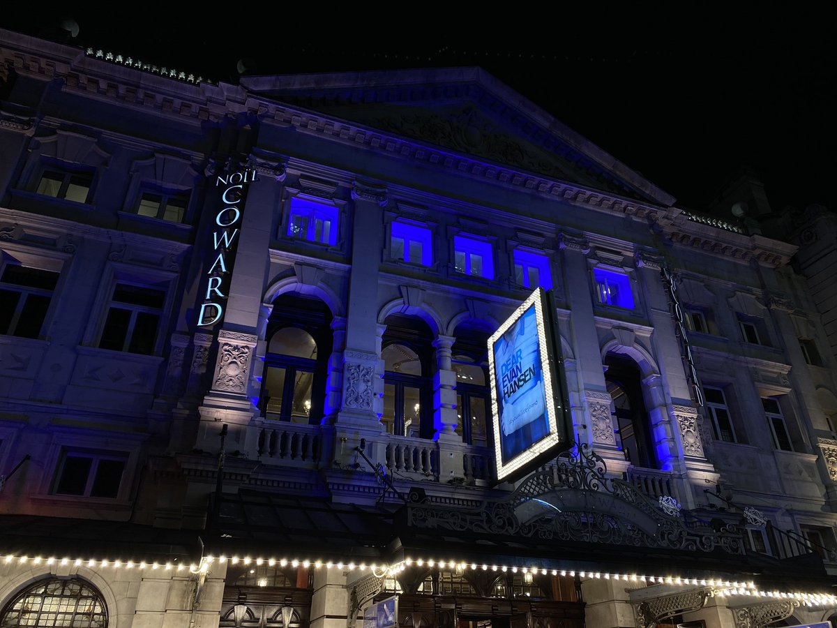 589 days later… we have stepped into the sun once more!

Congratulations to all cast, creatives, crew and theatre staff on reopening #DEHLondon 💙