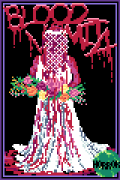BeelzebubLives's tweet photo. Here's all four VHS covers for Blood Vomit, my direct-to-video gorefest anthology. Done for #Pixelween2021 https://t.co/CMdyaUHymG