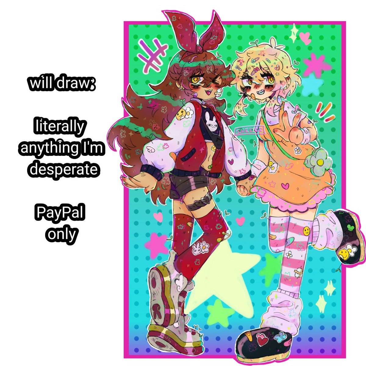 ErinaEnjoyer's tweet image. ⚠️ PLEASE RT PLEASE ⚠️

so I have applied for my British passport and I underestimated the costs of it and now I am £300 in the back, which means I cannot pay my portion of the bills for the month. I am now opening emergency commissions, at this point I&apos;m begging for help 😭