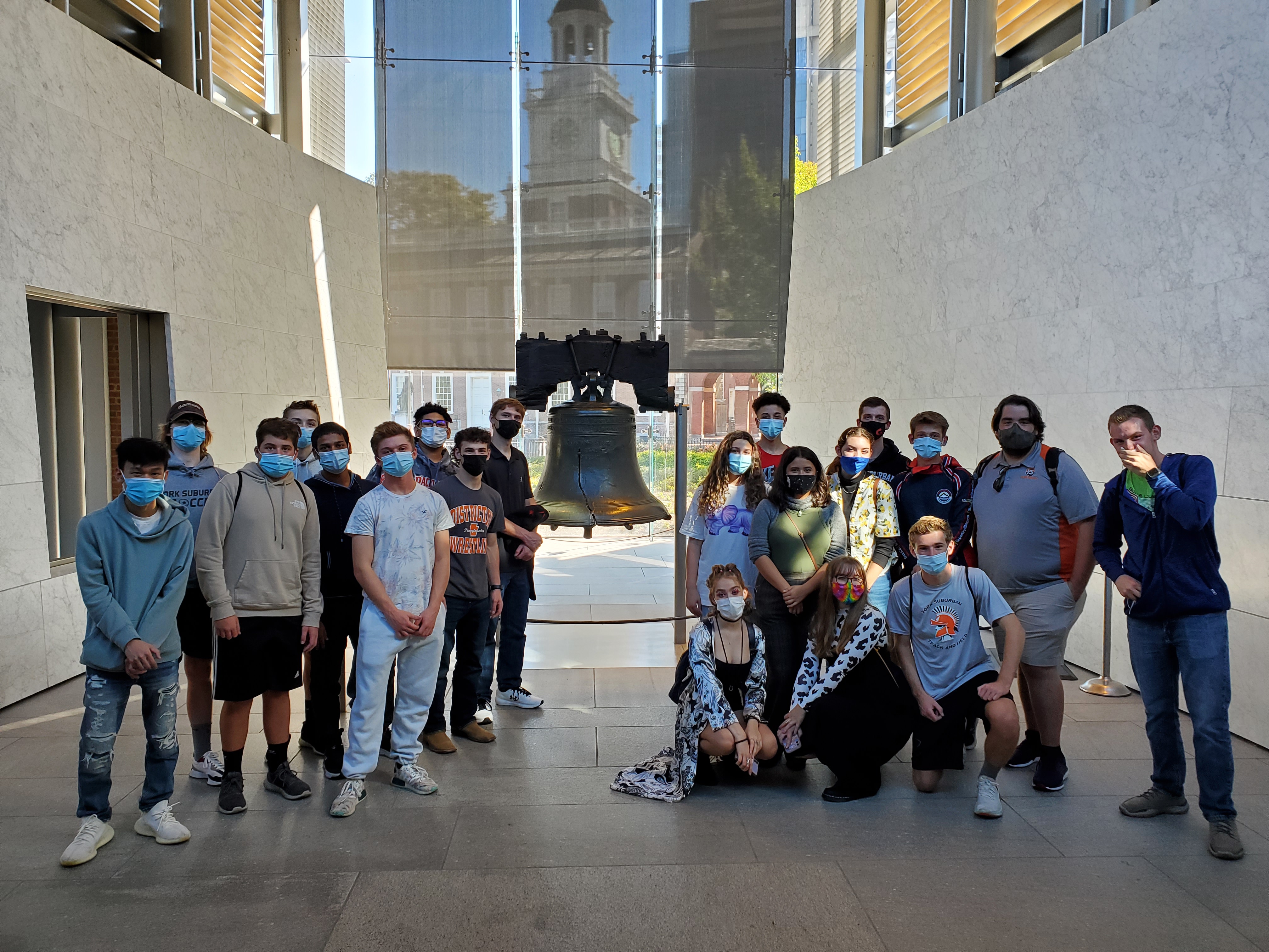 Visiting Liberty Bell