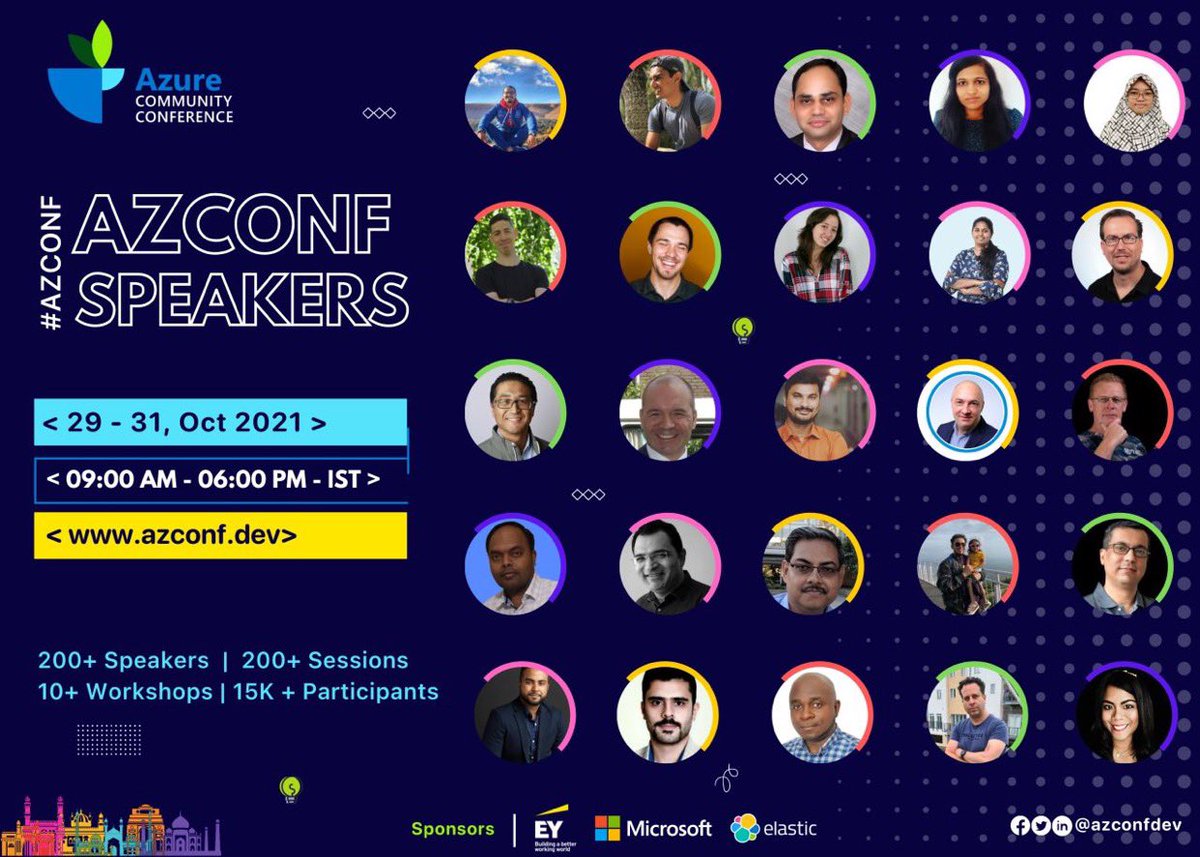 cjkodare's tweet photo. I will be speaking @AzConfDev
Learn from diverse tech sessions about cloud, development, Microsoft technologies, more.
Join me along w/ other 250+ international speakers!
Register at https://t.co/UHUN3Ktl6h
#azconfdev #azure #mvpbuzz #indiaupskilling #letsmaketechinclusive https://t.co/fYF15LSMXE
