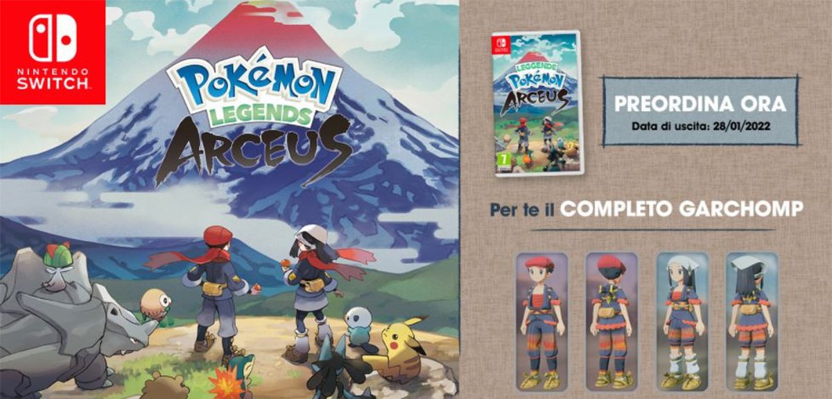 PokeMillennium's tweet photo. Il bonus preordine esclusivo di Amazon per Leggende Pokémon: Arceus nasconde una nuova forma di Hisui?
#PokemonMillennium #LeggendePokemonArceus #Garchomp #preordine
Articolo di @rukiachan27
Continua su https://t.co/HhWH1P6HqT https://t.co/EUUGItaylJ