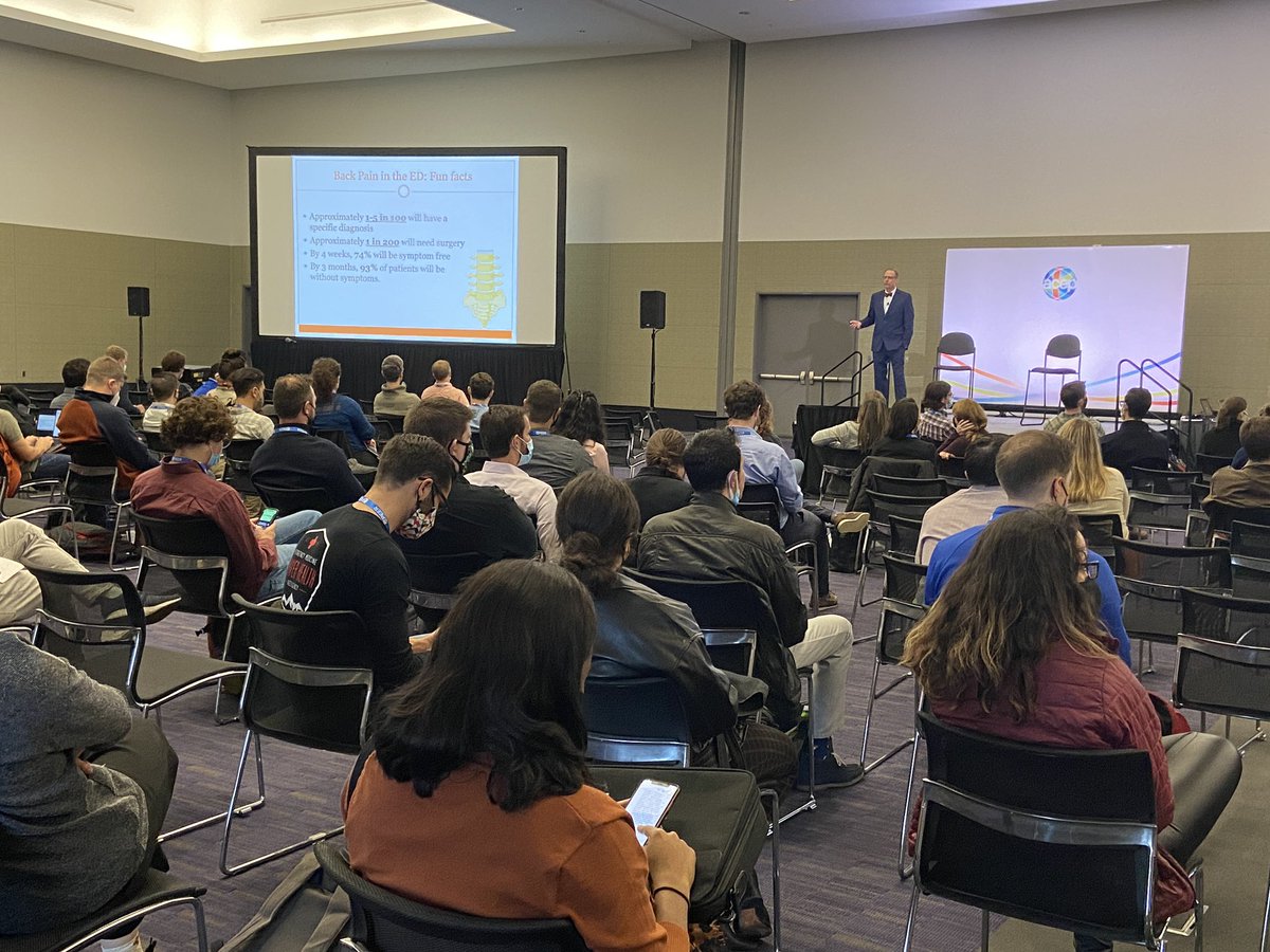 farah_mechref's tweet photo. Dr. Andrew Perron discussing spinal cord pathology diagnostic skills NOW in Room 258ABC at #ACEP21 #ACEP2021 @ACEPNow https://t.co/yZfeJmHEbx