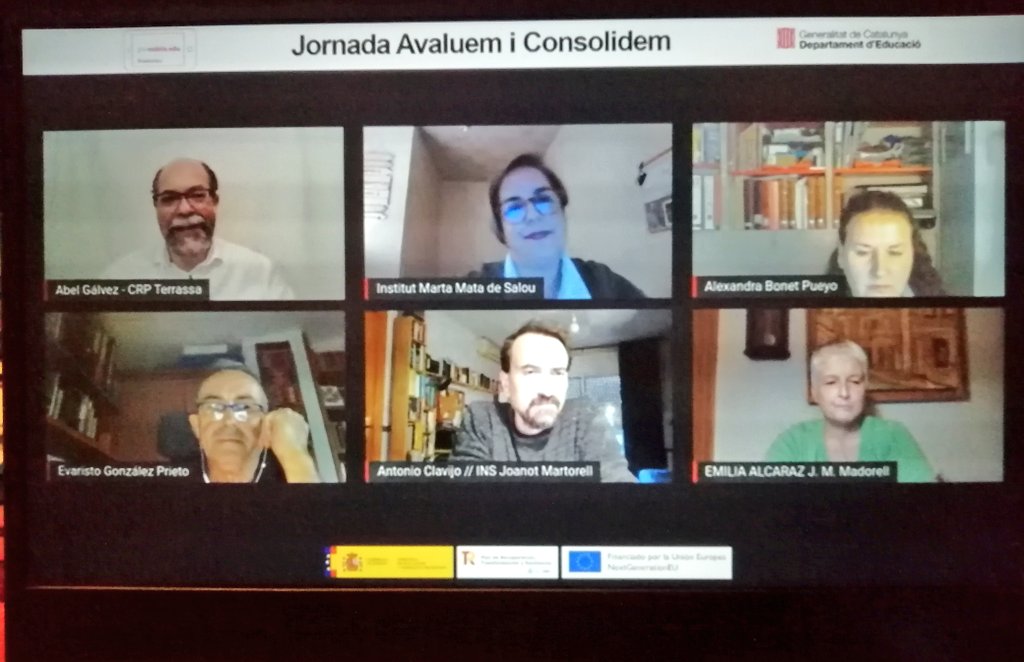 insjc3's tweet photo. Som a la jornada Avaluem i consolidem de@EduMobils. Som al 3r any i ens toca avaluar la feina feta! @EduMobils #mobilsedu
@AlbalatAna @educaciocat @educaciovoc @trseducacio
#Terrassa #educació https://t.co/uEtbEsdYpo