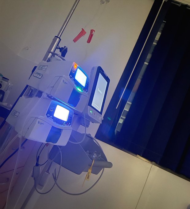 FYI, I am currently being treated in hospital for Bacterial and Viral Meningitis. I&rsquo;m being given around