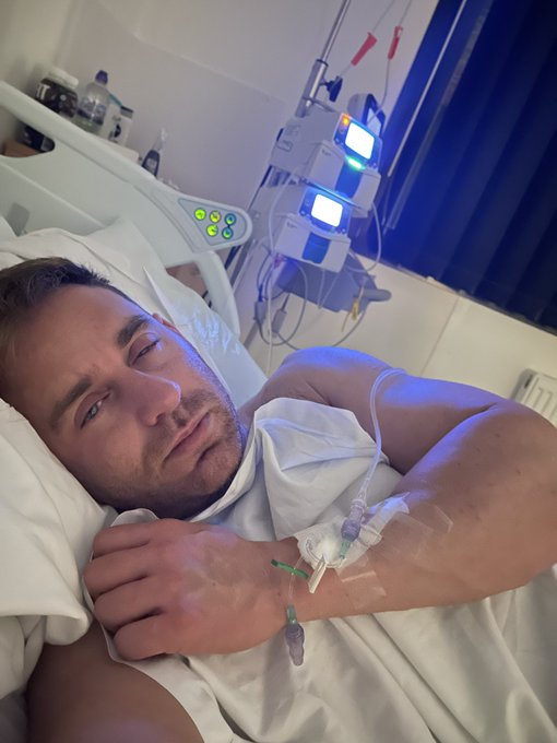 FYI, I am currently being treated in hospital for Bacterial and Viral Meningitis. I&rsquo;m being given around