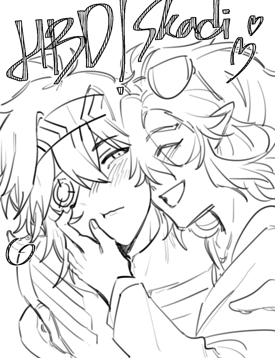 hope its not too late to say @falsetentacIes 
' Happy birth day !! Skadi ! 💖💗🥺👏 '