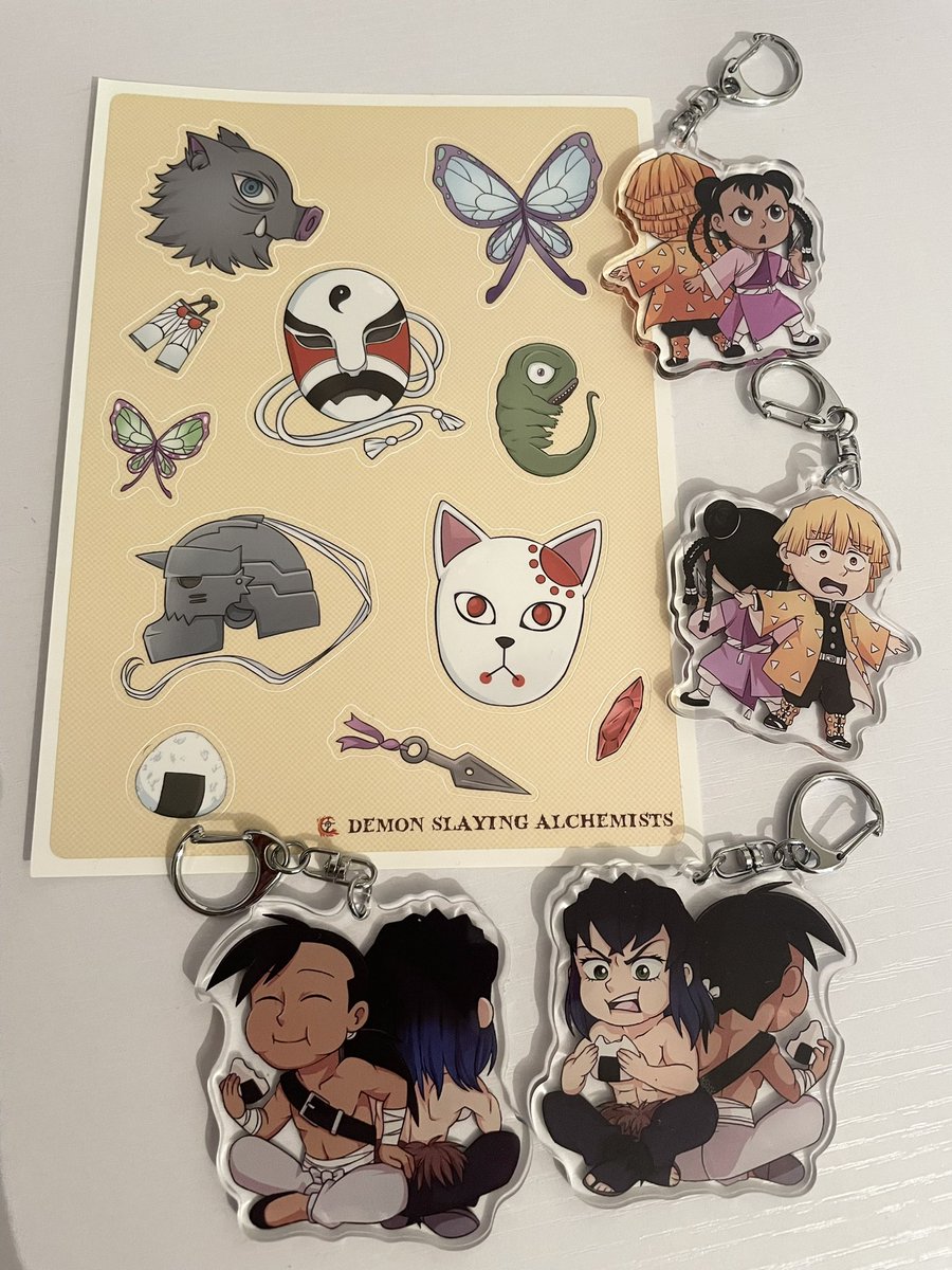 paigemist's tweet photo. got my @DSAzines bundle today! i was really happy to contribute two double-sided charms, a sticker sheet, and a double-page spread!

awesome work by everyone ❤️ https://t.co/txdmR7musx