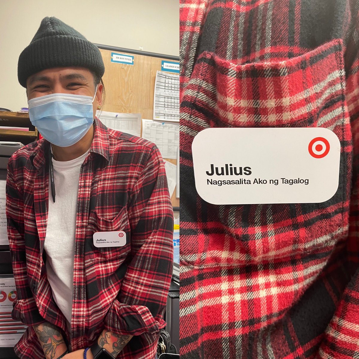 Some of our new name badges came in and I could not be happier. Shoutout to my F&amp;B TL😊 <a href="/JCinato/">John Cinato</a> <a href="/T0281_ETL/">Kelley</a> <a href="/KaylaBTarget/">Kayla Best</a> <a href="/TargetCher/">Cherese C</a> <a href="/ChantyleB/">Chantyle Beason</a>