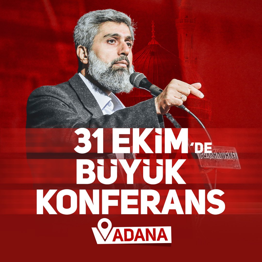 Ebu_Musab0165's tweet photo. 31Ekim AdanaKonferansı
#AdanadaBüyükBuluşma https://t.co/j224wXYdKp