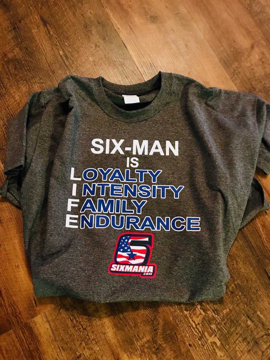 orangemohawk's tweet photo. I'm selling these to help fund @sixmania  $20 each plus shipping (add $1 per X for 2X and larger) #6manfb https://t.co/N4nCxyHY3Q