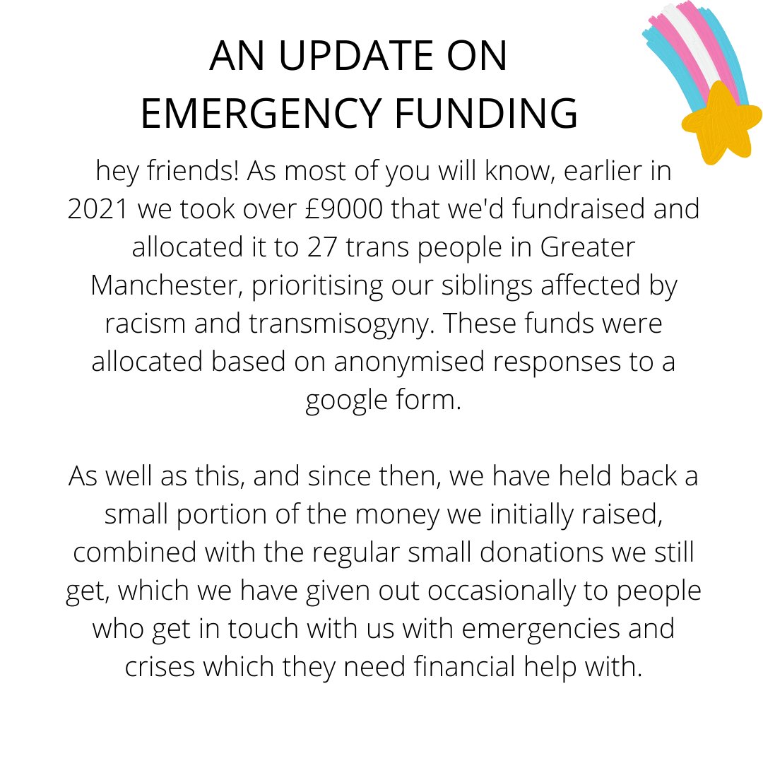 Trans Mutual Aid Manchester tweet media