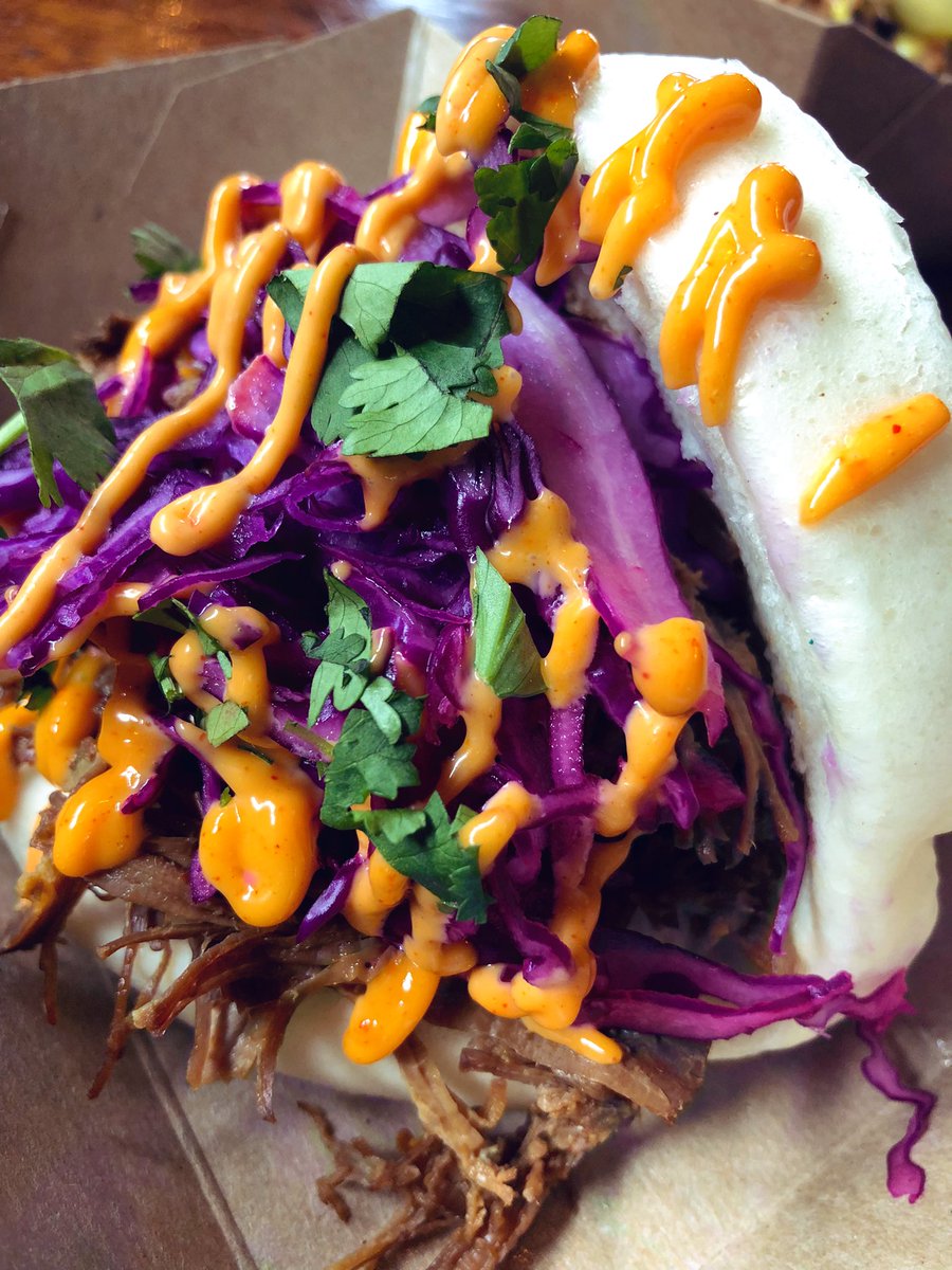 JeremysFoodTour's tweet photo. Awesome baos from Barrow Boy, Sheffield! Great bao itself and a good choice of fillings! #BarrowBoy #Sheffield #Bao #JeremysFoodTour #FoodBlogger #Foodie https://t.co/f7lcAXpezO