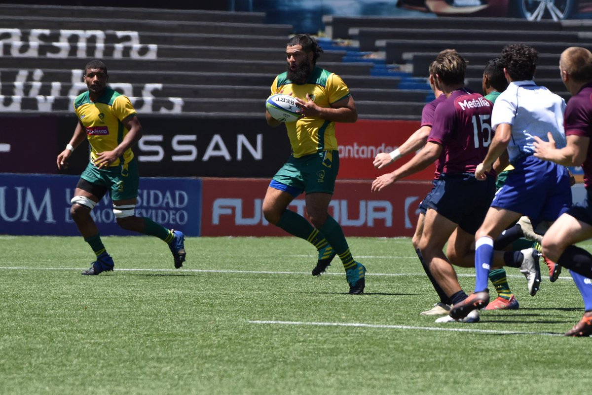 ScrumESPN's tweet photo. 🇧🇷🇺🇸 ¡Gran triunfo de #Brasil 🅰️! En el arranque de la segunda fecha del #APC2021, se impuso por 33-20 frente a #USASelects en el #EstadioCharrúa. 🏉
📷: @sudamericarugby https://t.co/6xNRVfudIH
