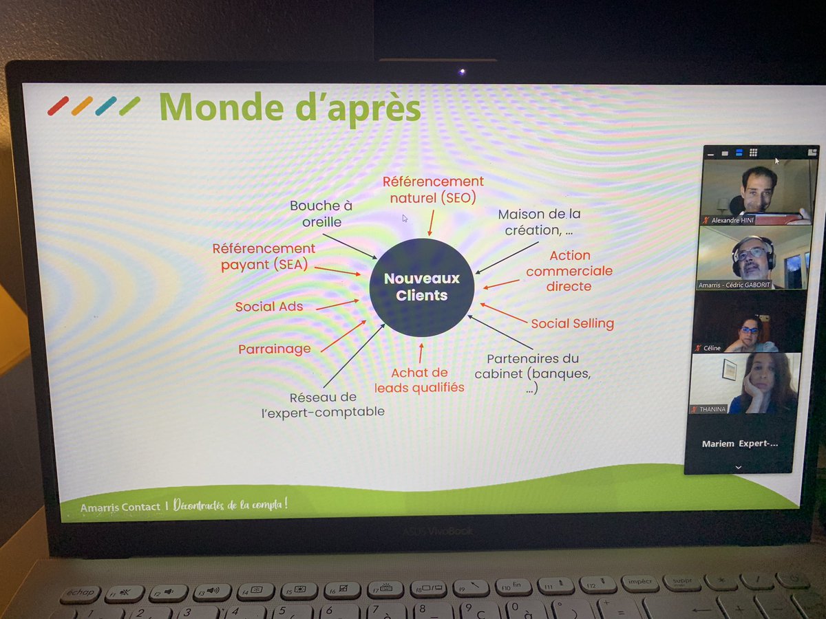 Alexandre Hini (@alexandre_hini) on Twitter photo En direct de la réunion <a href="/CjecAzurCorse/">CJEC Côte d'Azur - Corse</a> sur les canaux d’acquisitions client avec <a href="/AmarrisGroupe/">Amarris Groupe</a> <a href="/MariemMimouna/">Mariem Mimouna</a> <a href="/cececeline88/">ceceCeline88</a> <a href="/ThomasBoaglio/">Thomas Boaglio</a> En direct de la réunion <a href="/CjecAzurCorse/">CJEC Côte d'Azur - Corse</a> sur les canaux d’acquisitions client avec <a href="/AmarrisGroupe/">Amarris Groupe</a> <a href="/MariemMimouna/">Mariem Mimouna</a> <a href="/cececeline88/">ceceCeline88</a> <a href="/ThomasBoaglio/">Thomas Boaglio</a>
