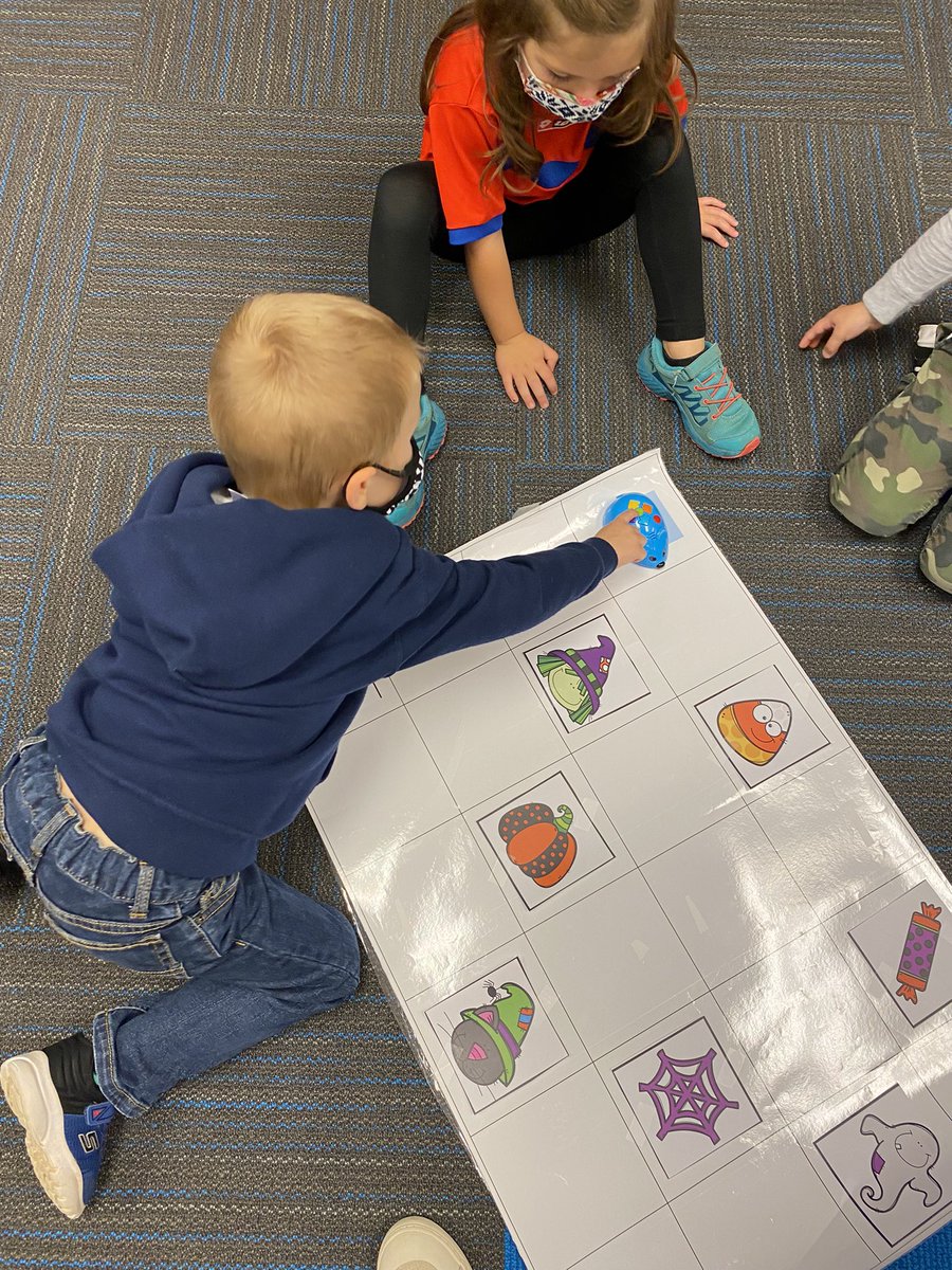 mrs_rubeck's tweet image. Halloween coding fun with #CodeandGoMouse in PreK. @BOEwarriors @WCPS_LMS #BOEMedia #wcpsmd #computationalthinking