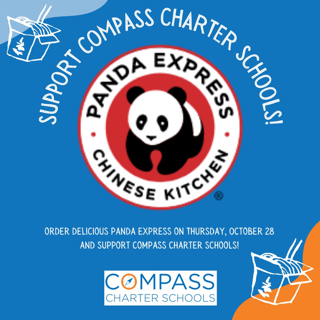 CompassCs's tweet photo. Mark your calendar! This Thursday is our @PandaExpress #fundraiser!
https://t.co/pz7qwq1bMe
#SupportCompass #SupportScholars #GoldStandard #VirtualLearning #ScholarsFirst #CompassExperience https://t.co/QqJ7DxYqzU