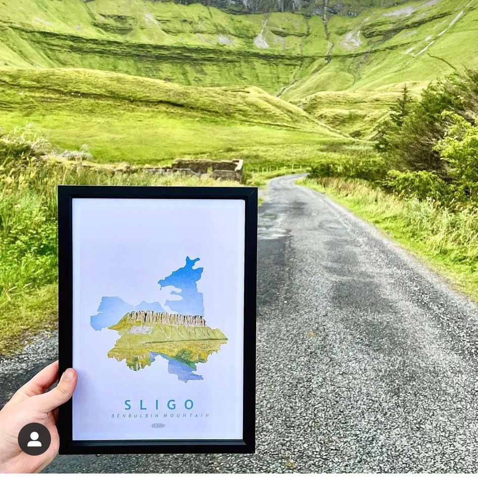 💛 GIVEAWAY 💛
We have teamed up with the very talented @DathannaPrints to giveaway these beautiful Sligo pieces! 💛👇
WIN a limited edition Irish counties Scratch Map AND 2 x A3 custom Irish landscape prints (worth over €100). 
RT to enter!
#giveaway #FillYourHeartWithIreland