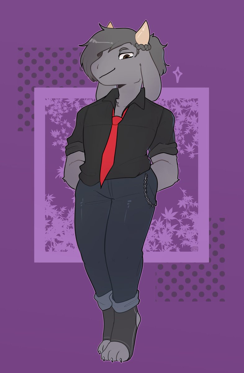 LizzestL's tweet photo. Casual Goat 🐐 

Done by the amazing: @sonokido https://t.co/fuWC8IlHjc