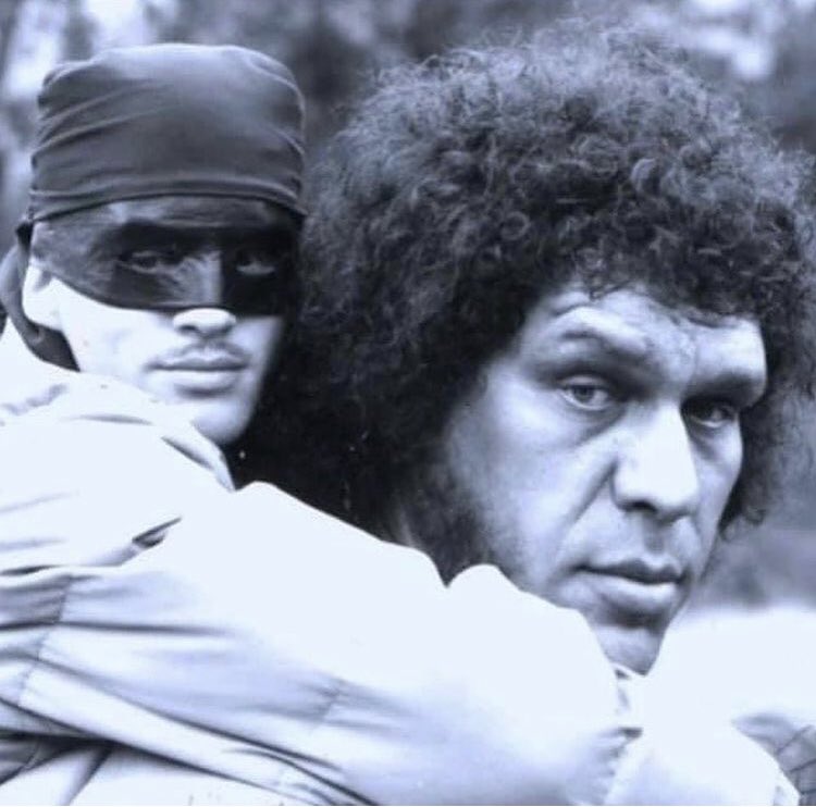 Happy Birthday the difference in head-size between you and André is Inconceivable! 