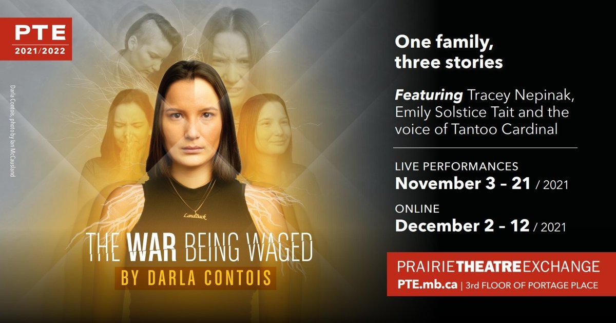 northendmc's tweet photo. Three generations of Indigenous women are woven into this new work by Winnipeg-based theatre artist Darla Contois @PrairieTheatre #theatre #winnipeg 
https://t.co/ggdZSz383G https://t.co/HhJjbh9DUH